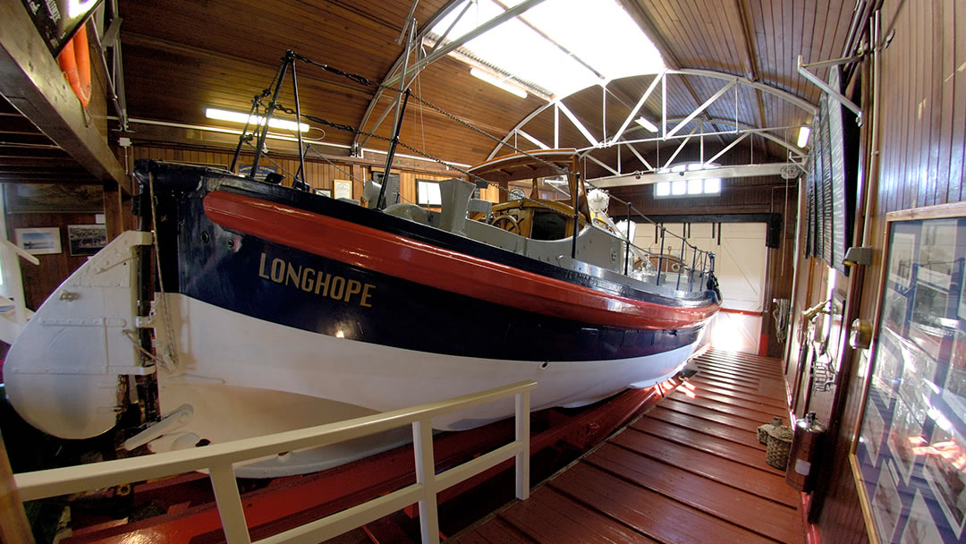 The Longhope Lifeboat Museum at Brims, Hoy, Orkney