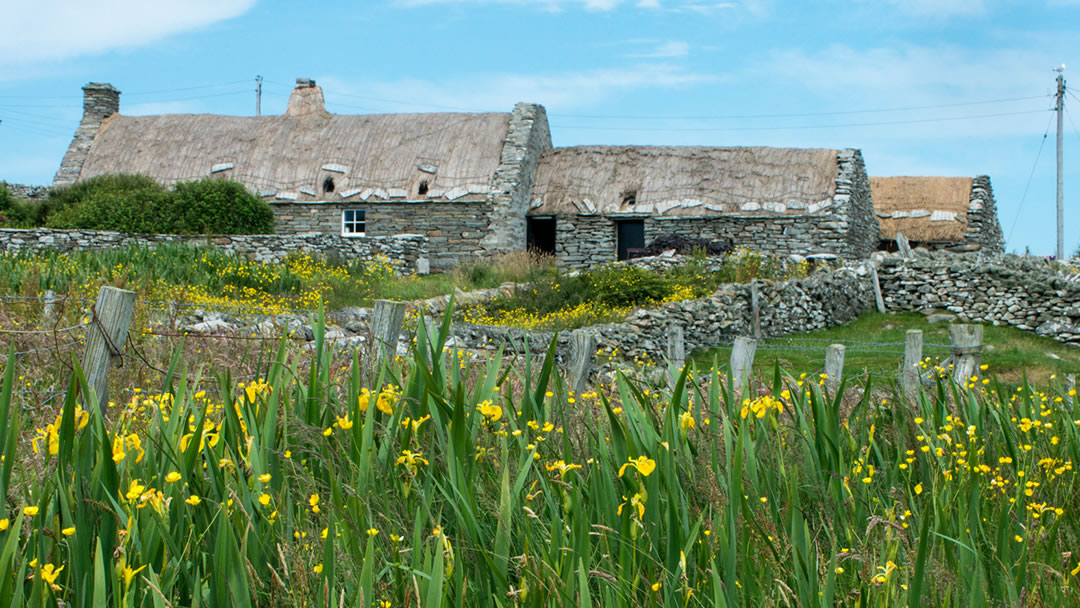 Crofthouse Museum at Boddam in Shetland