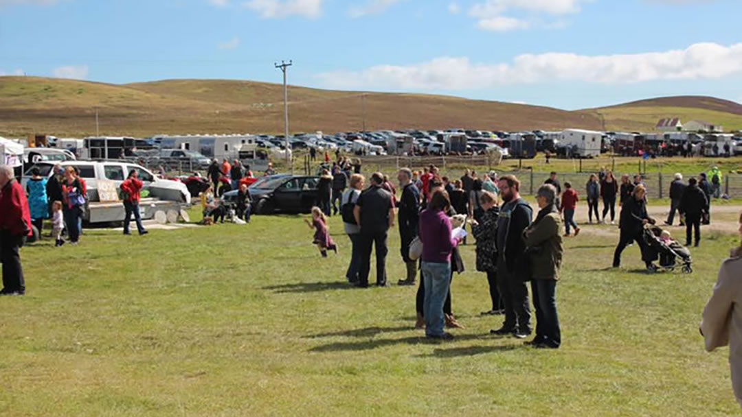 Cunningsburgh Agricultural Show in Shetland