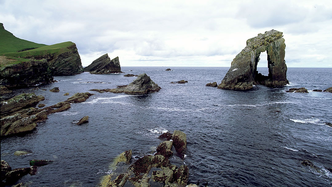 Gaada stack, Foula, Shetland