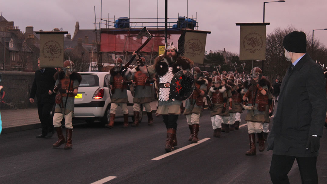 Up Helly Aa - Jarl Squad morning parade