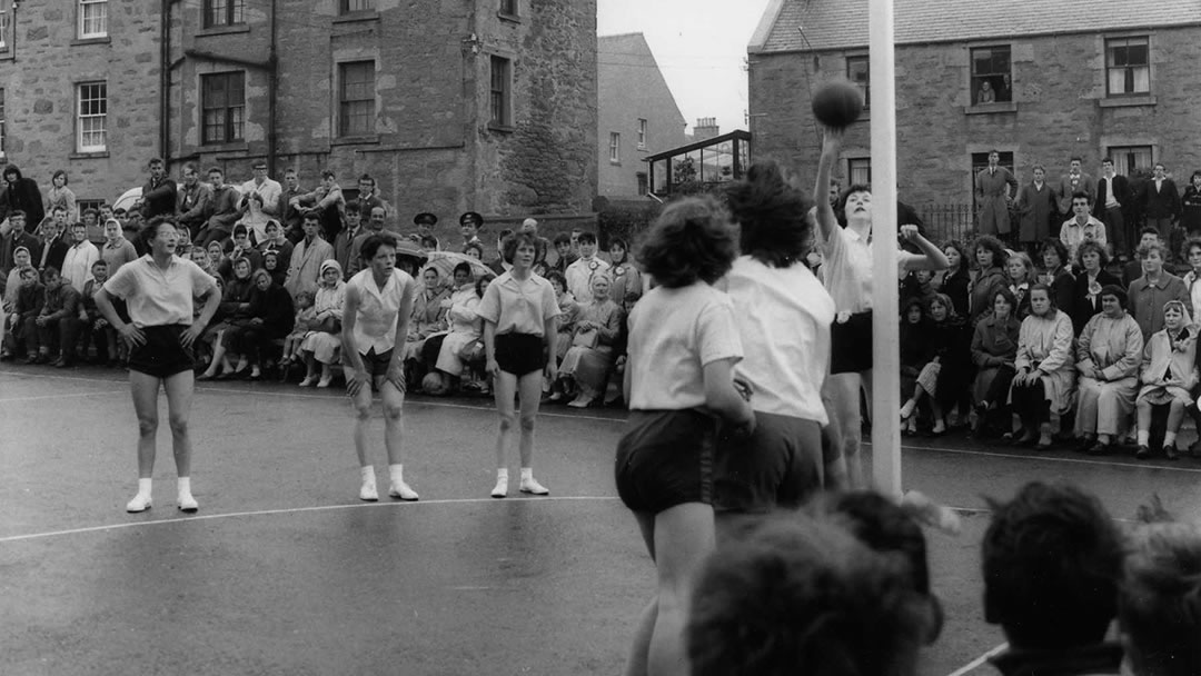 Junior Inter-County netball game