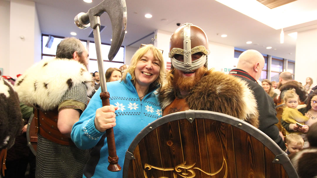 Meeting Vikings in the Shetland Museum