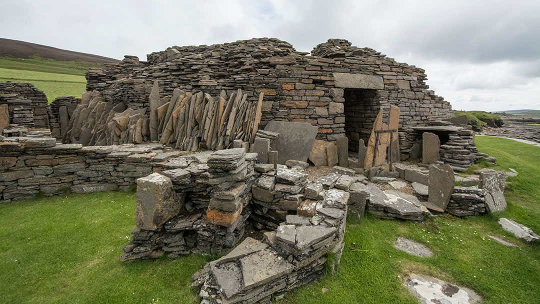 Midhowe Broch, Rousay, Orkney