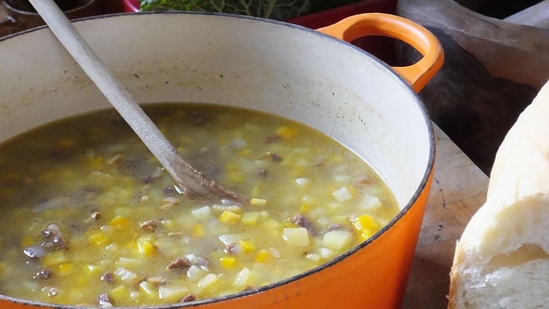 Reestit mutton soup