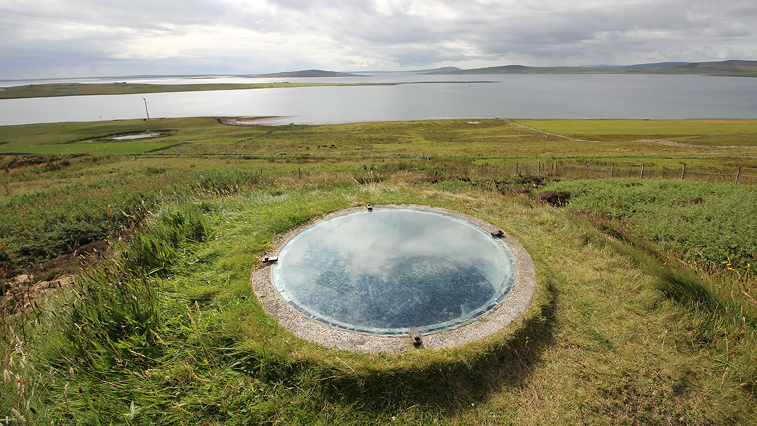 Taversoe Tuick skylight, Rousay, Orkney