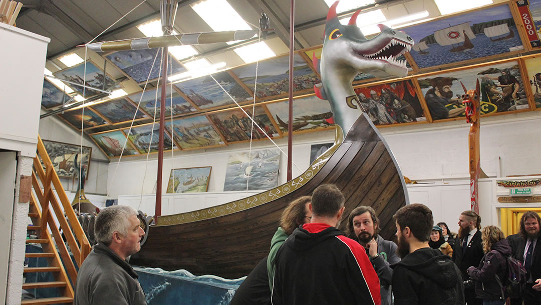 Up Helly Aa Galley Shed, Lerwick, Shetland