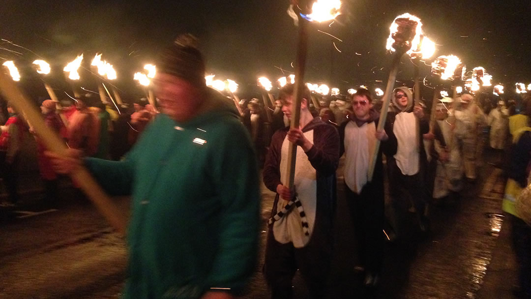 Up Helly Aa guizers