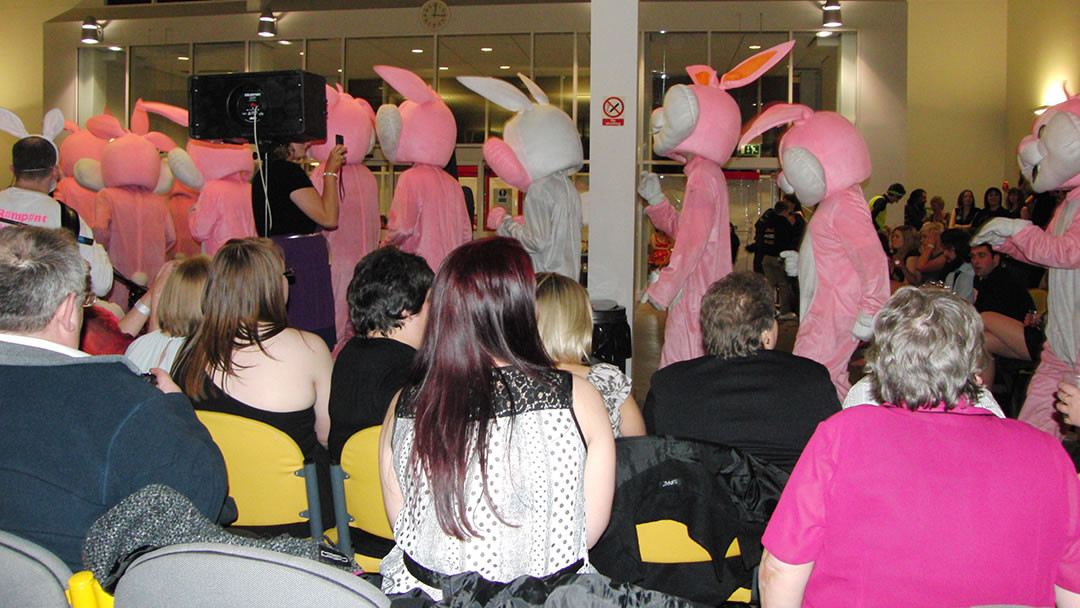 Guizer Squads keep everyone entertained in the Halls duing Up Helly Aa night