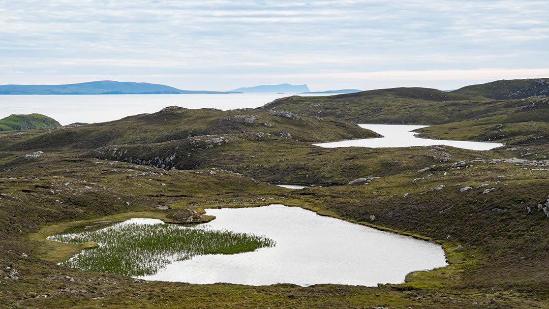 Pundswater in Northmavine, Shetland