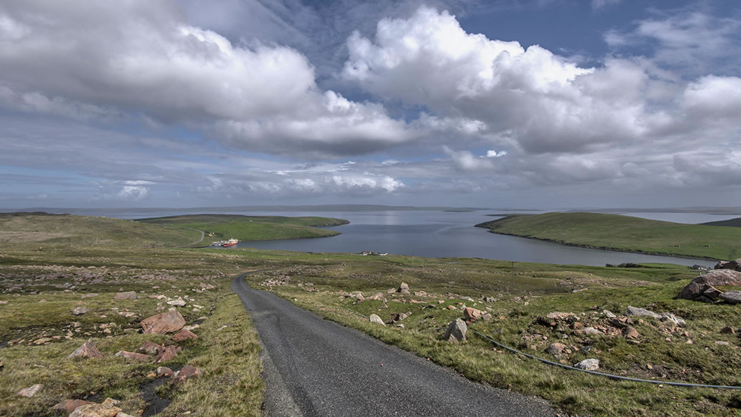 Ronas voe in Shetland