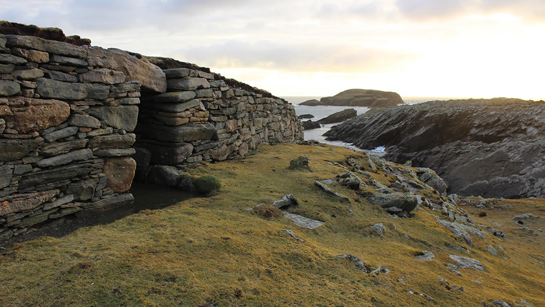 The Ness of Burgi, Shetland