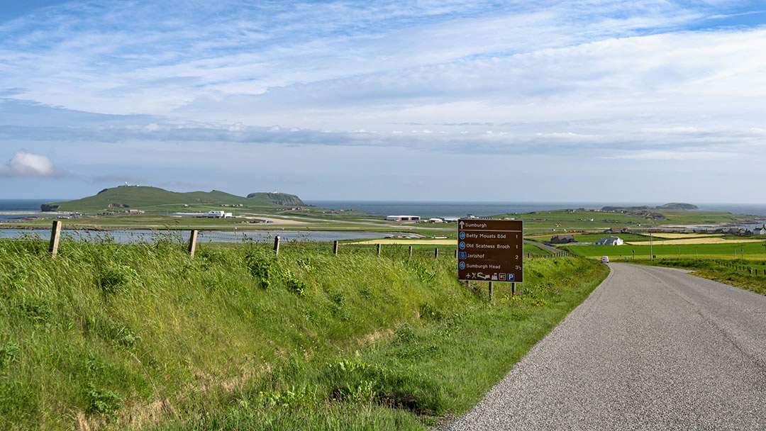 Virkie, Dunrossness in the south mainland of Shetland