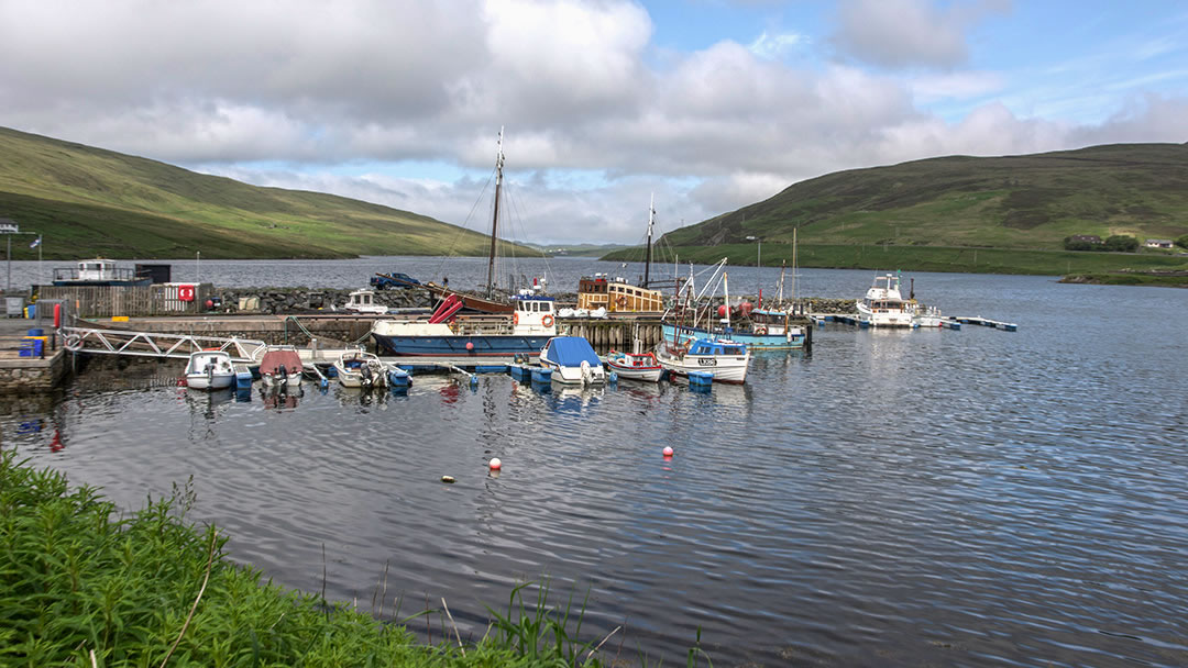 Voe in Delting, Shetland