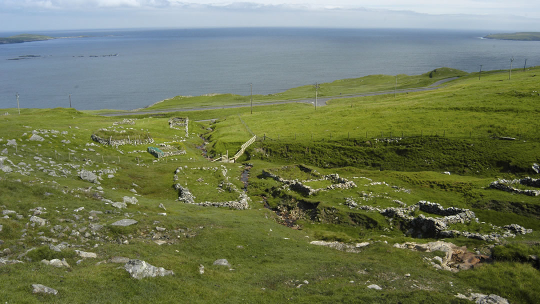 Catspund Soapstone mine in the South Mainland of Shetland