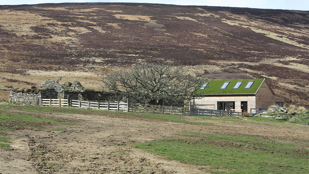 Eddie Balfour Hide at Cottascarth, Orkney