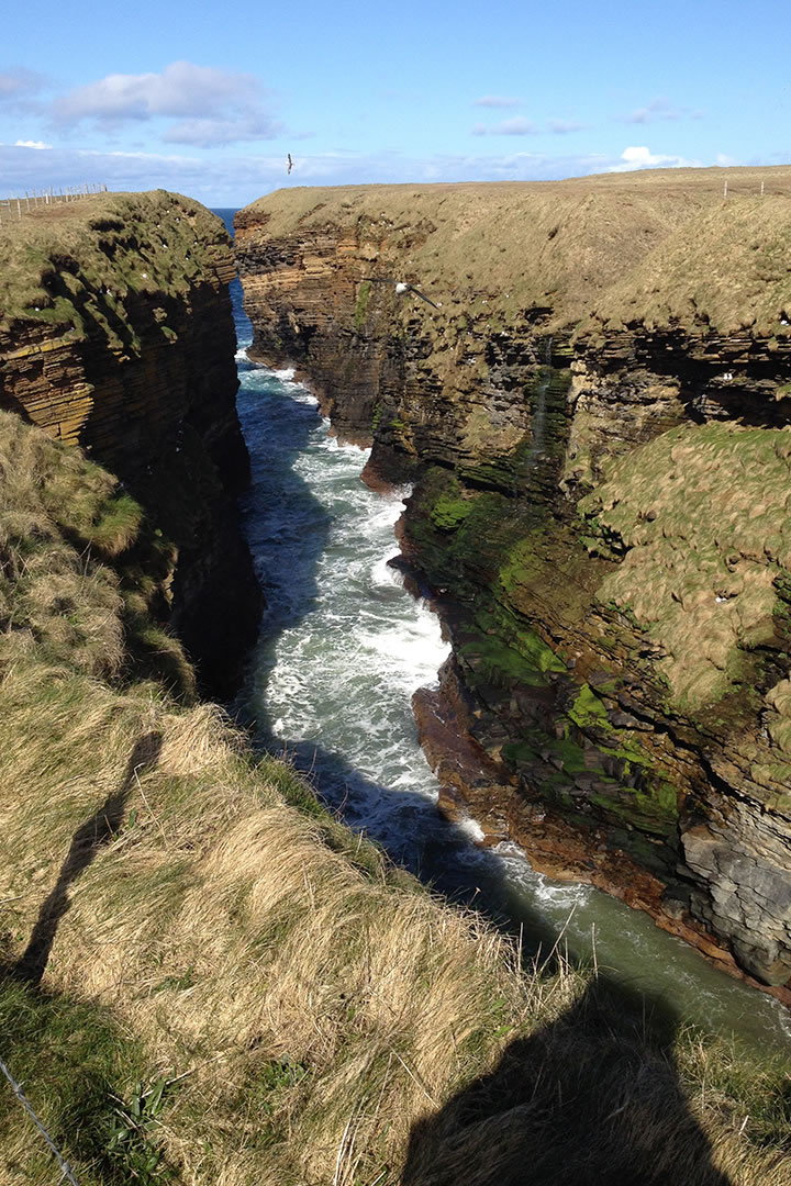 Longaglebe Geo, Birsay, Orkney