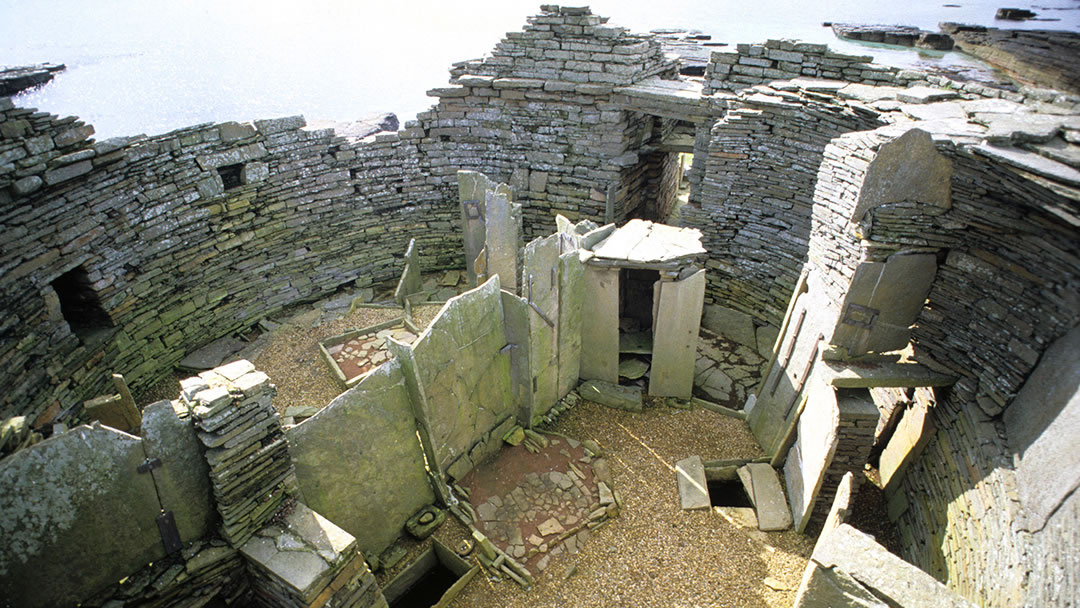 Midhowe Broch, Rousay, Orkney