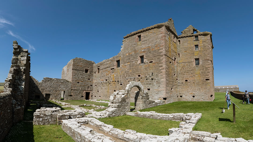 Noltland Castle in Westray, Orkney