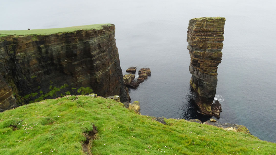 North Gaulton Castle (rock stack) near Yesnaby