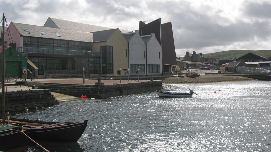 Shetland Museum and Archives at Hay's Dock in Lerwick