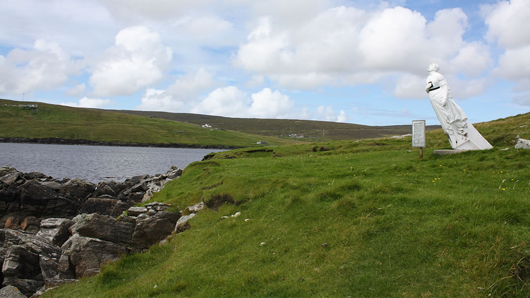 The White Wife of Queyon, Yell, Shetland