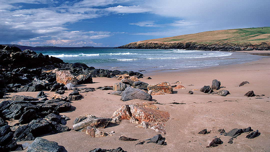 West Sandwick Beach, Yell, Shetland