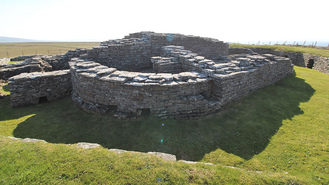 Cubbie Roo's Castle on the Orkney island of Wyre