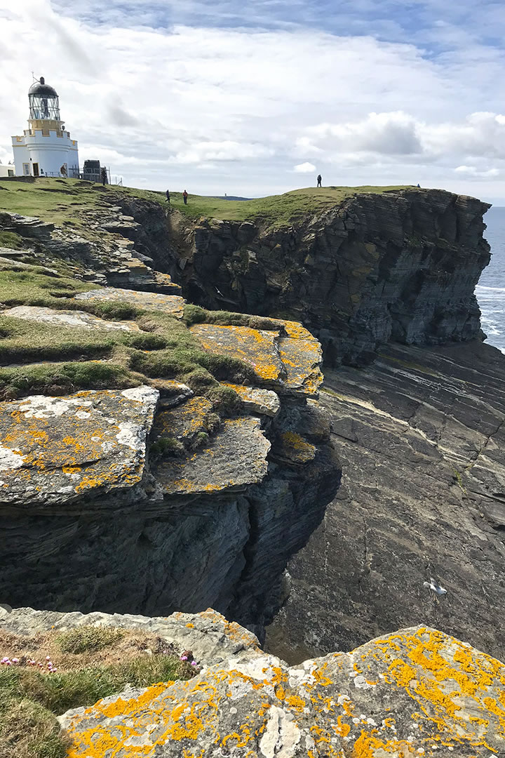 Lighthouse on the Brough of Birsay, Orkney