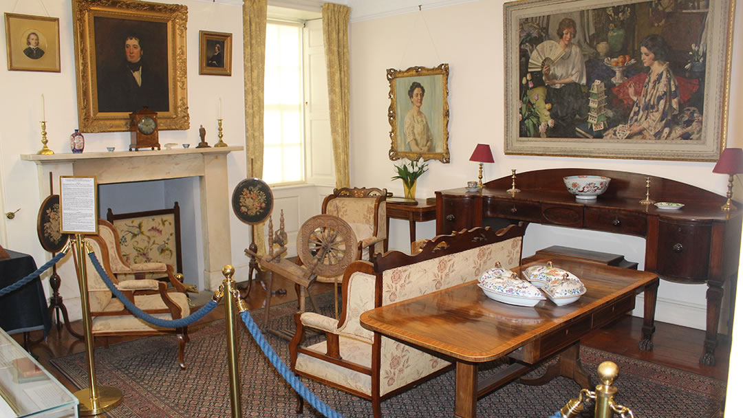 Baikie Drawing Room in the Orkney Museum