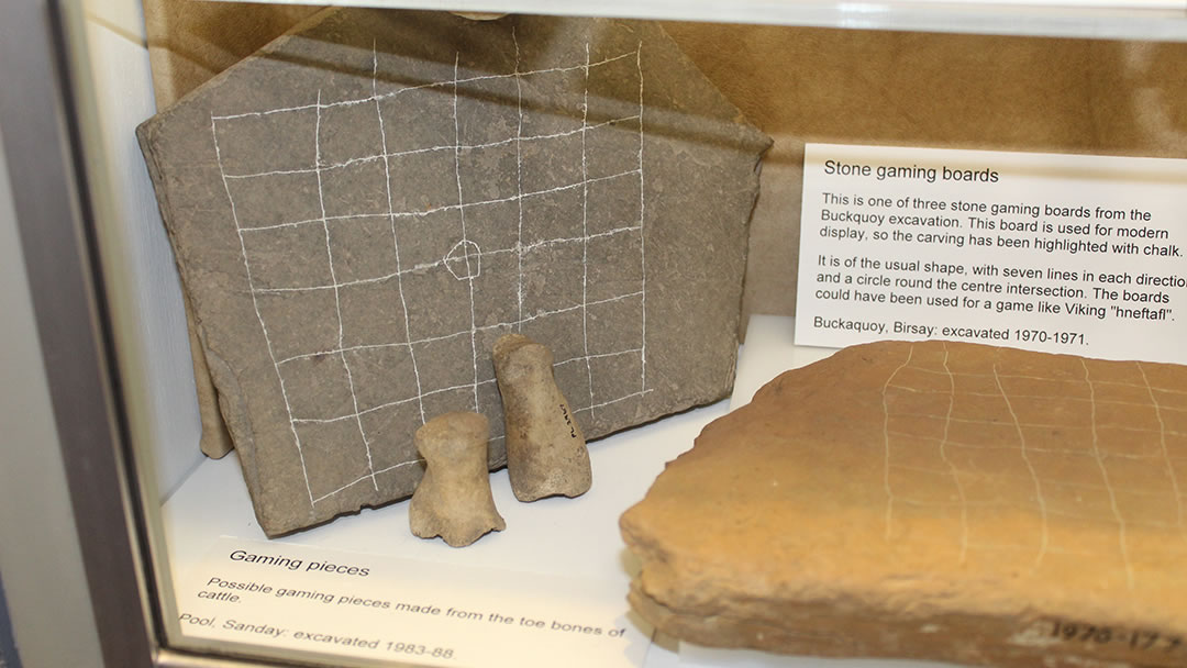 Picts Board Game in the Orkney Museum