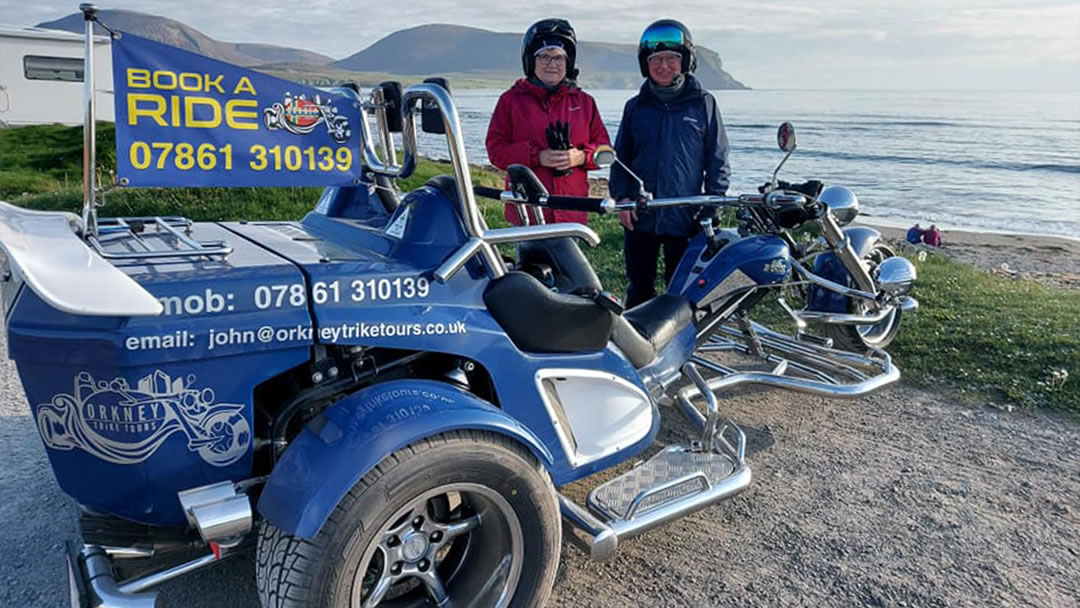 Orkney Trike Tours and Hoy Sound