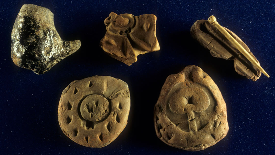 Pictish bronze moulds