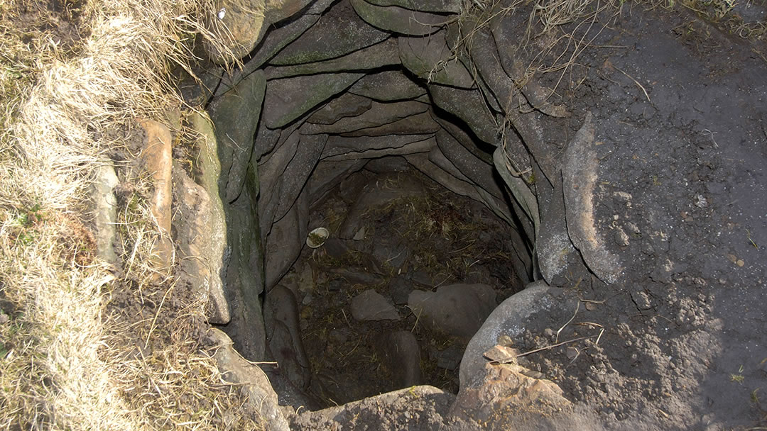 Pictish well at the Brough of Birsay, Orkney