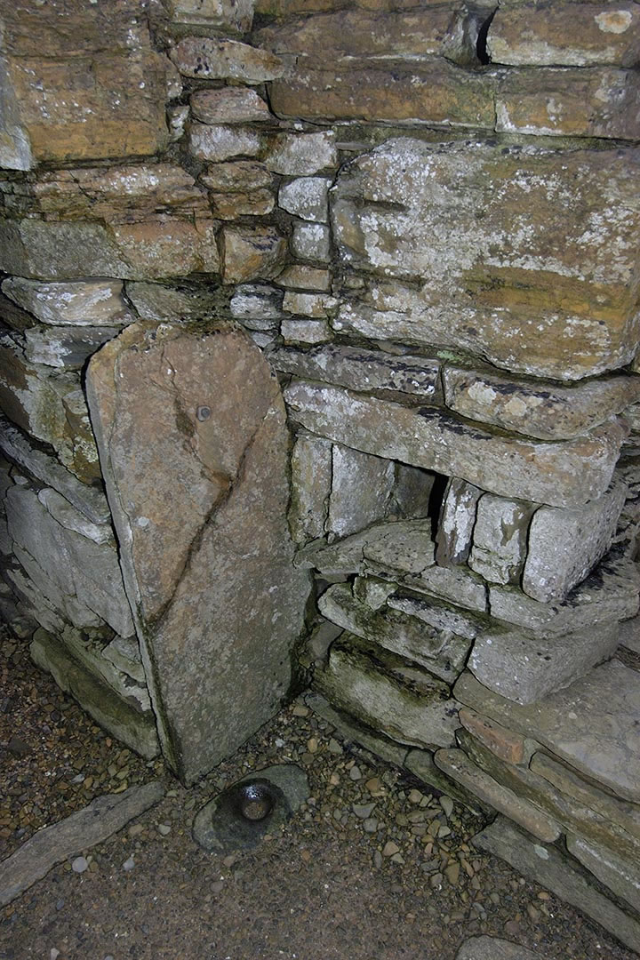 The Broch of Gurness door, Orkney