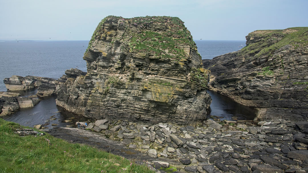 The Castle of Burrian, Westray