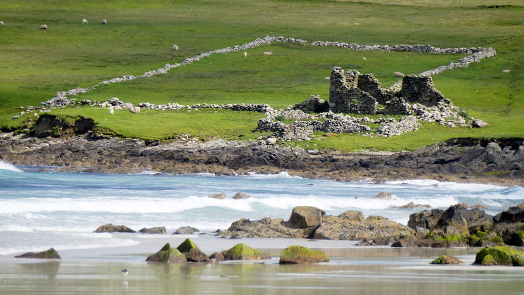 The Eastings on Unst in Shetland