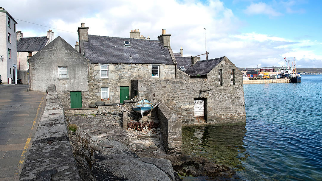 The Lodberries in Lerwick, Shetland