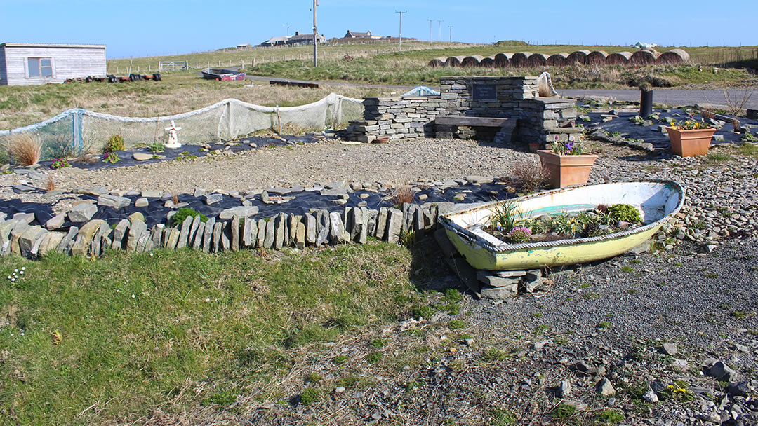 Garden at the Wyre pier