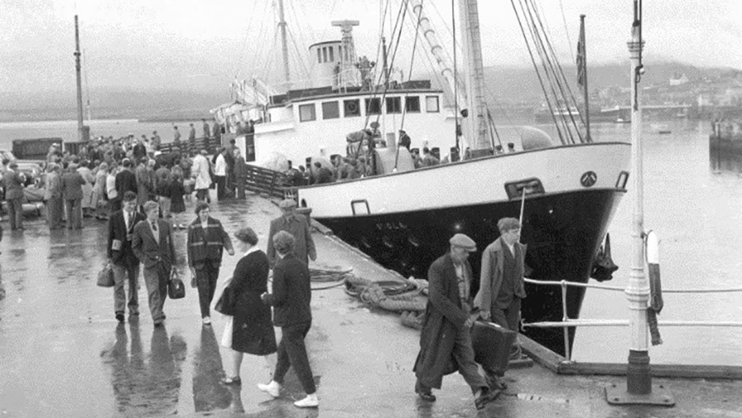 Arriving in Stromness on St Ola