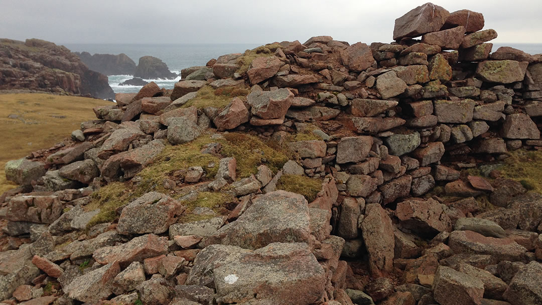 Broch at Culswick, Shetland