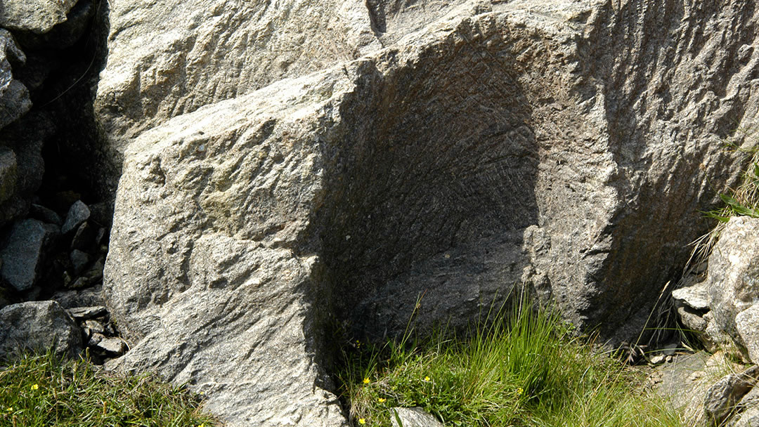 Catpund Soapstone Quarry near Cunningsburgh