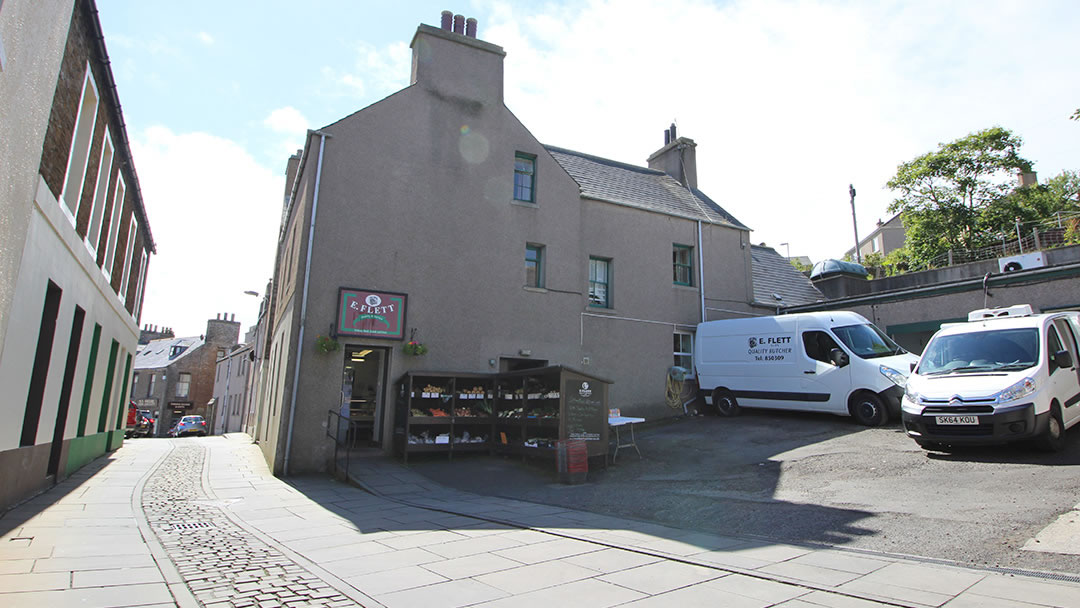 E Flett Butcher, Stromness, Orkney