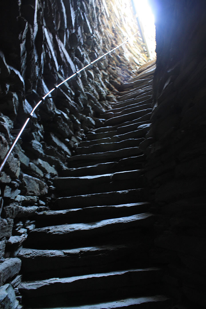 Mousa broch staircase