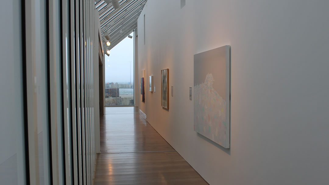 Inside the Pier Arts Centre