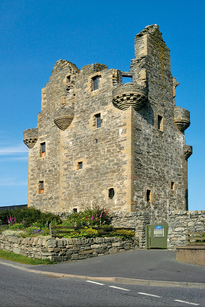 Scalloway Castle in the Shetland Islands