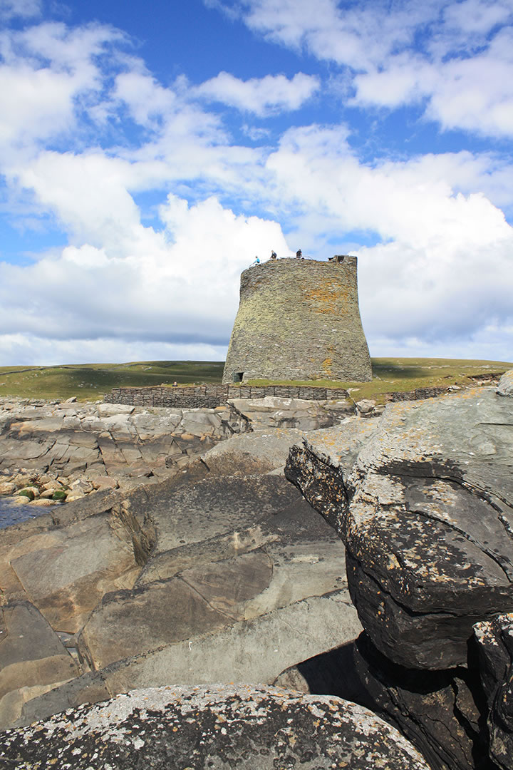 Mousa broch from the shore