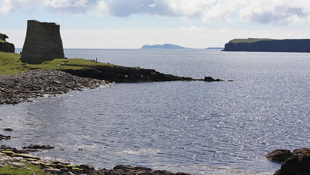 Mousa Broch in Shetland