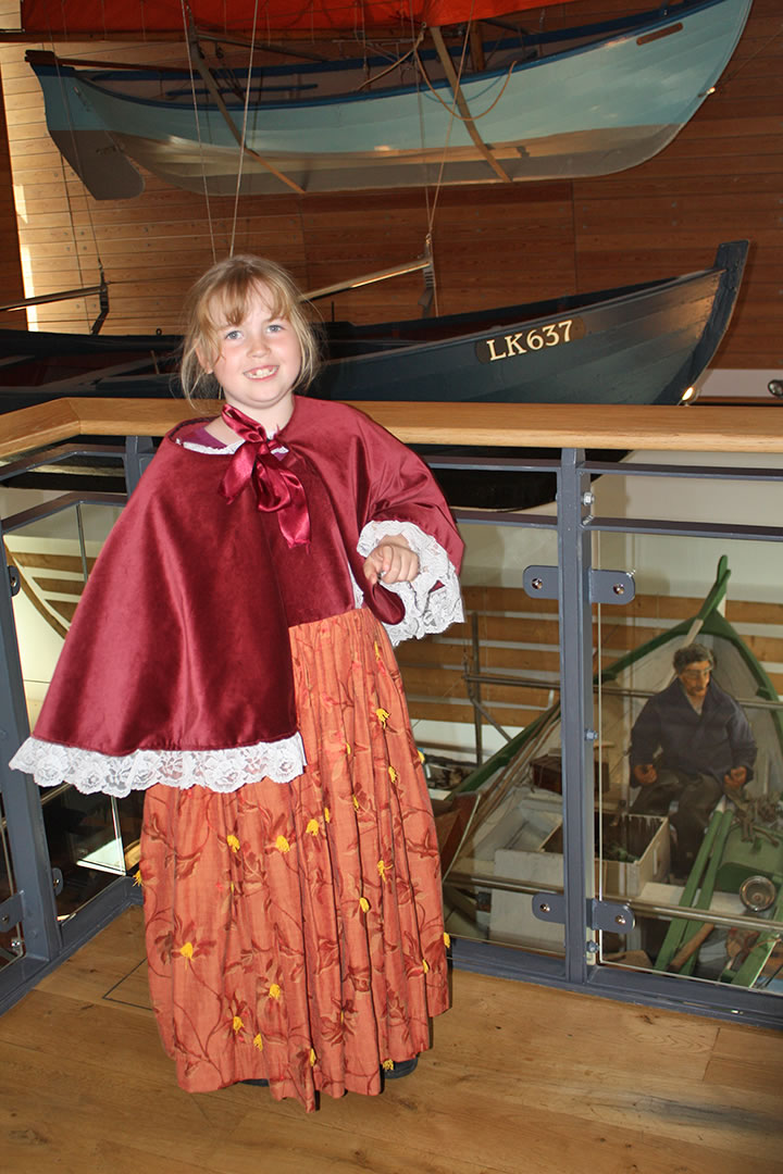 Shetland Museum dressing up box