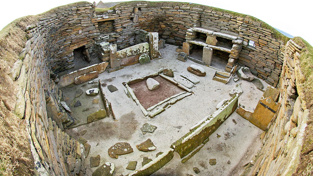 Skara Brae, a Neolithic village in Orkney